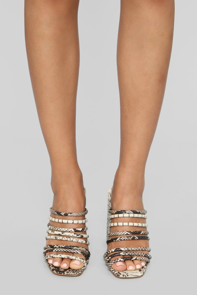 Lose Myself Heeled Sandal - Snake