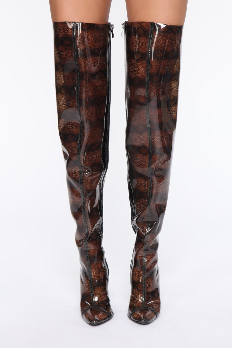 Rarity Heeled Boots - Olive