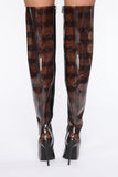 Rarity Heeled Boots - Olive