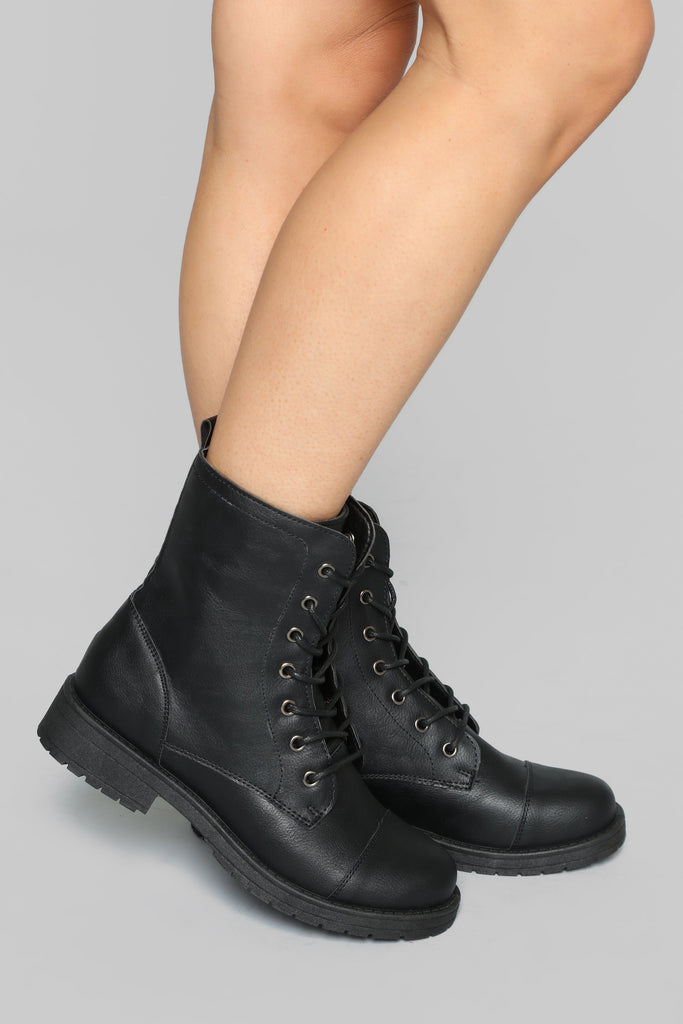 Doing The Most Booties - Black