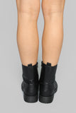 Doing The Most Booties - Black