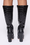 Stomp Around Here Boots - Black