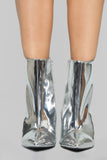 Keep Your Promise Booties - Silver