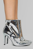 Keep Your Promise Booties - Silver