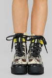 Electric Wave Bootie - Leopard