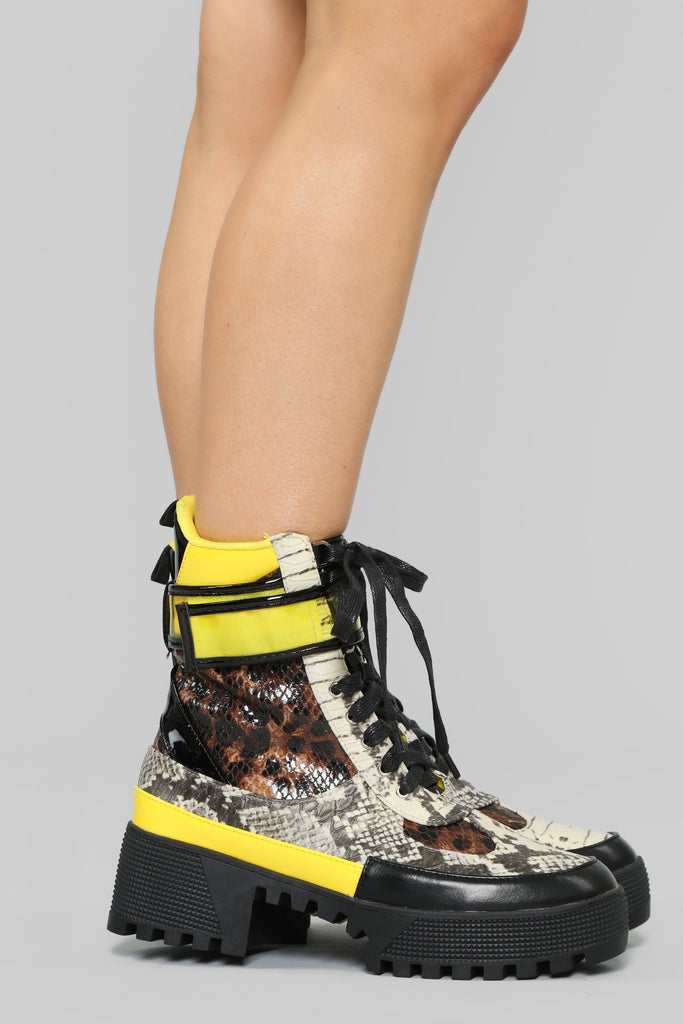Electric Wave Bootie - Leopard