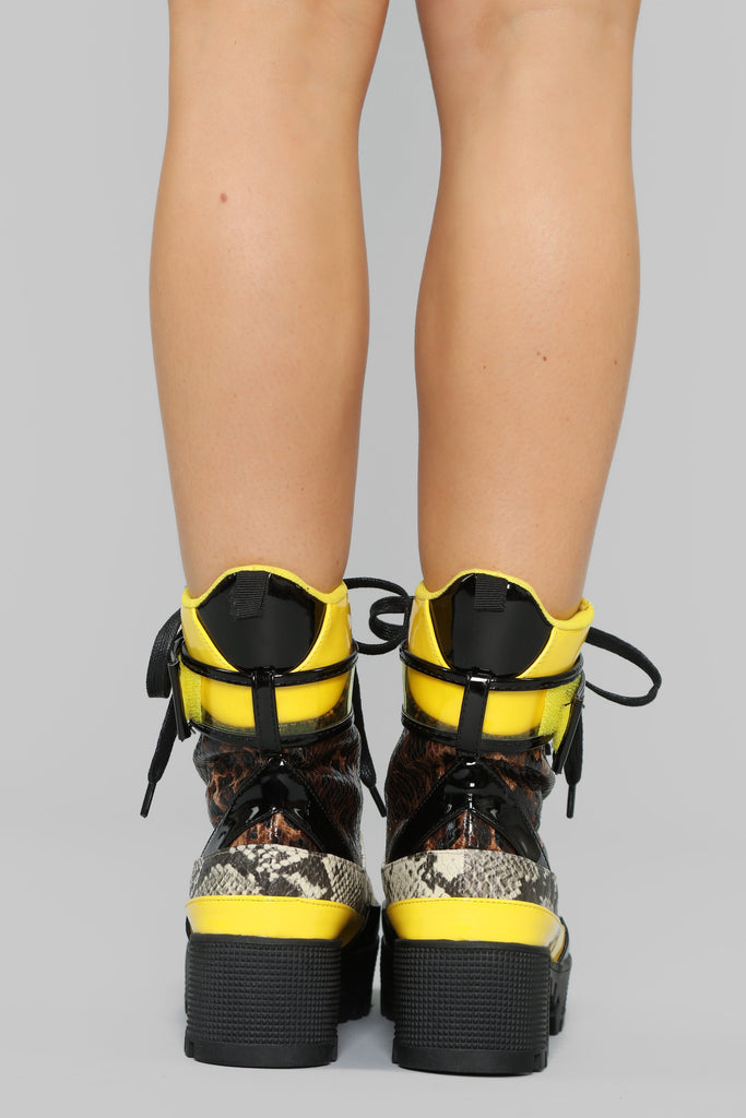 Electric Wave Bootie - Leopard