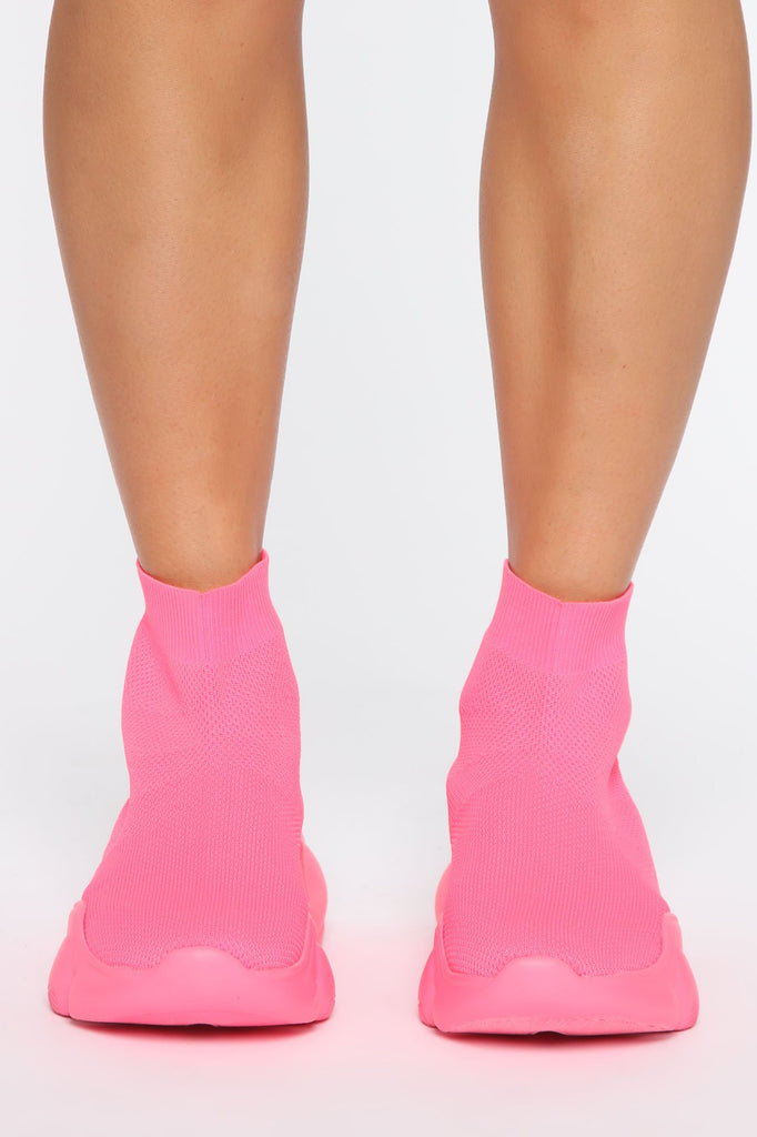 Ready For It All Sneakers - Pink