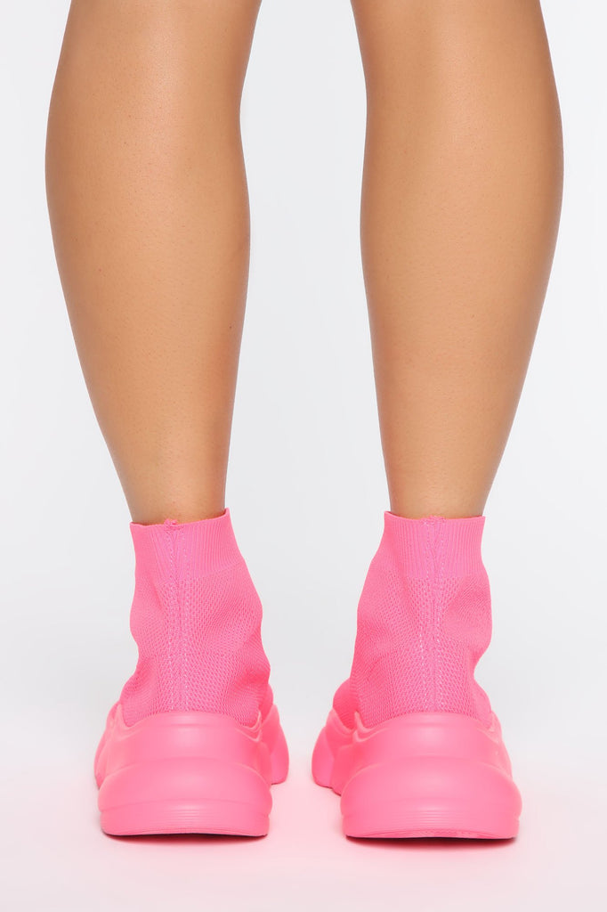 Ready For It All Sneakers - Pink