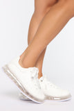 Always Seem To Shock Me Sneakers - White
