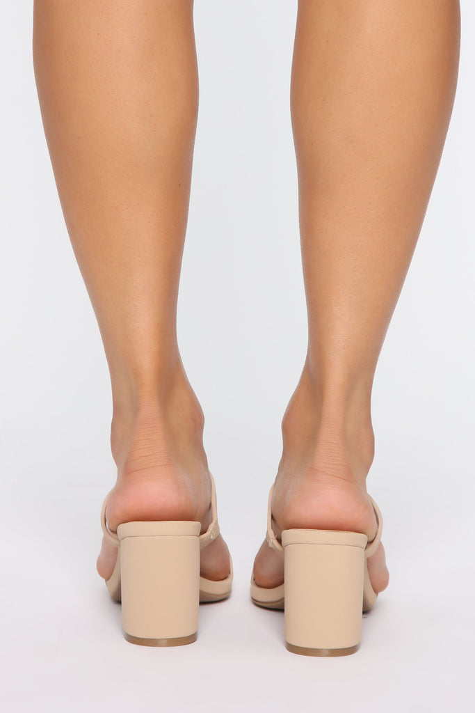 Perfect Fit Heeled Sandal - Nude