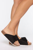 Sweet Intentions Flat Sandal - Black