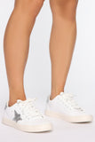 She's A Star Sneakers - White/Silver