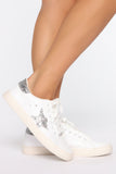 She's A Star Sneakers - White/Silver