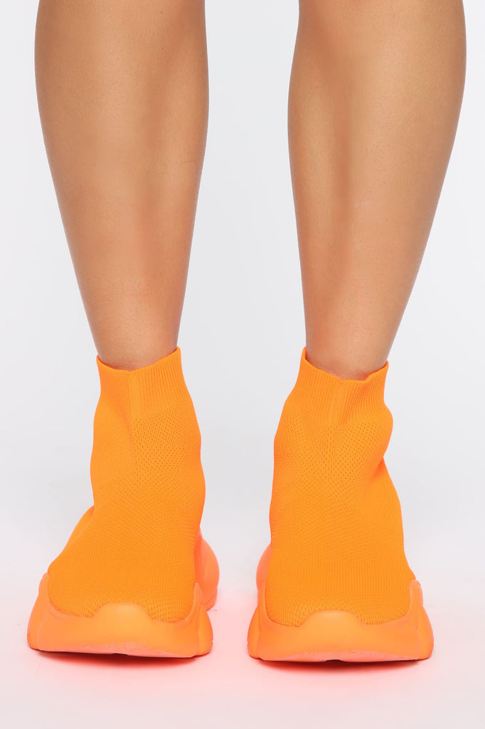 Ready For It All Sneakers - Orange