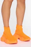 Ready For It All Sneakers - Orange