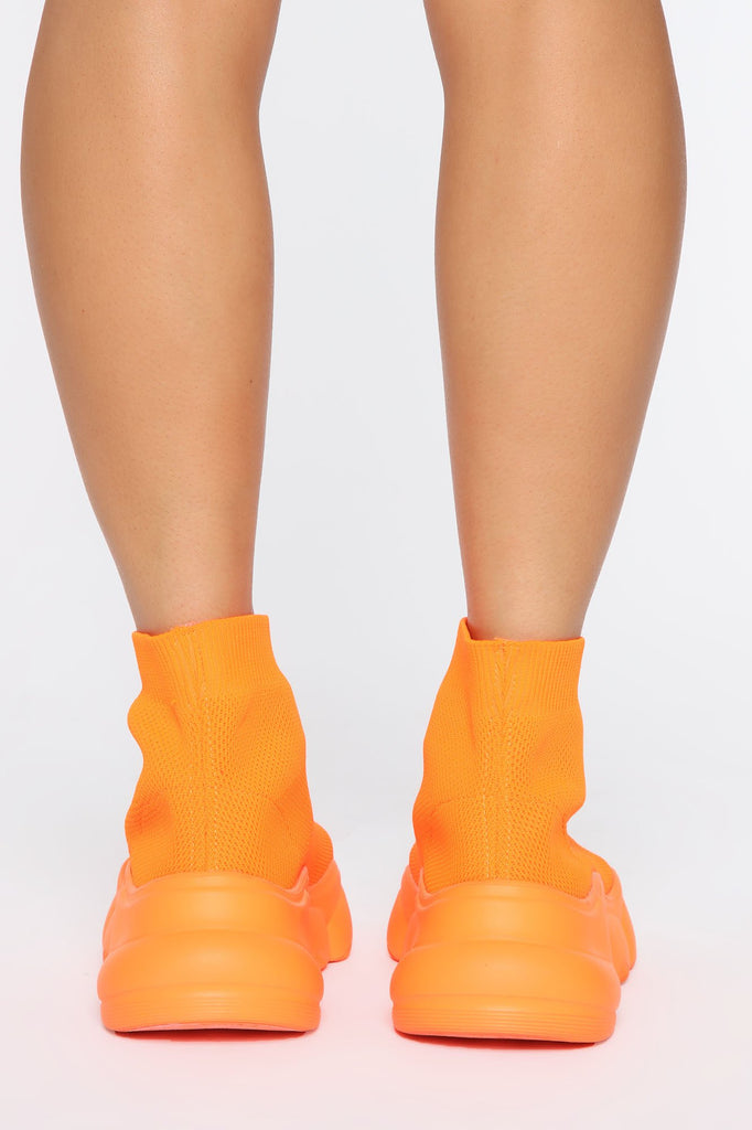 Ready For It All Sneakers - Orange