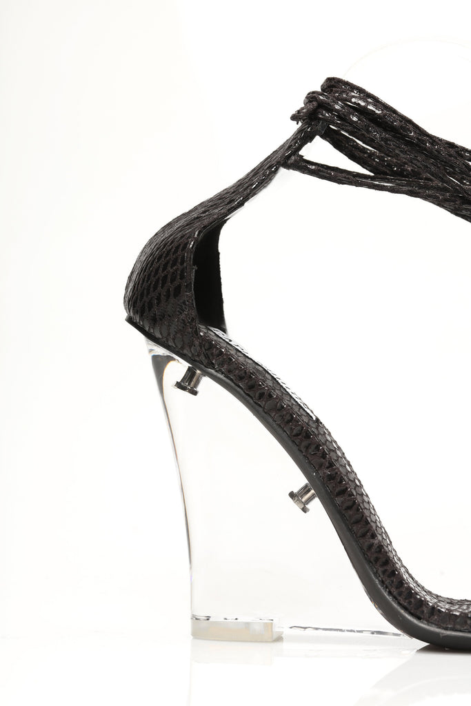 Teach Me Wedge - Black