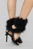 Keep On Dreaming Heeled Sandals - Black