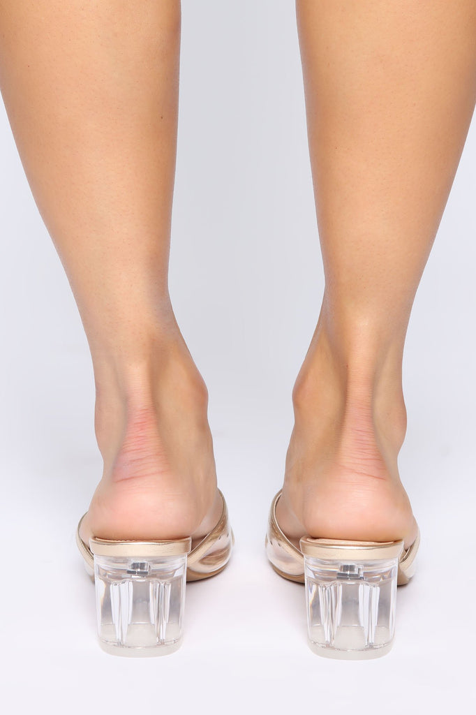 Sweet Affair Heeled Sandal - Gold