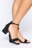 Always A Classic Heeled Sandal - Black