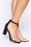 Perfect Match Heeled Sandal - Black