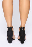 Perfect Match Heeled Sandal - Black