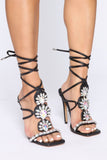 She's A Lewk Heels - Black