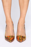 Over The Limit Pumps - Mustard/Combo