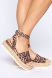 Analia Wedges - Leopard