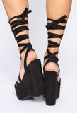 Play The Part Wedge - Black