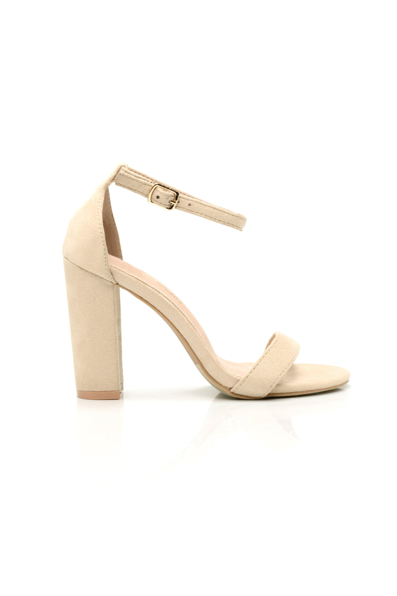 Go With Everything Heels - Nude