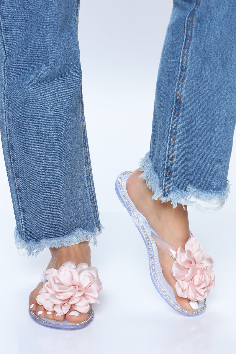 Sweet Little Thing Flat Sandal - Clear