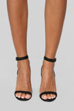 Excuse Me Miss Wedges - Black