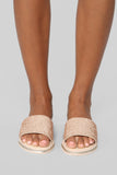 Wishing On A Star Flat Sandal - Nude