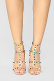 Speak Louder Heeled Sandals - Hologram