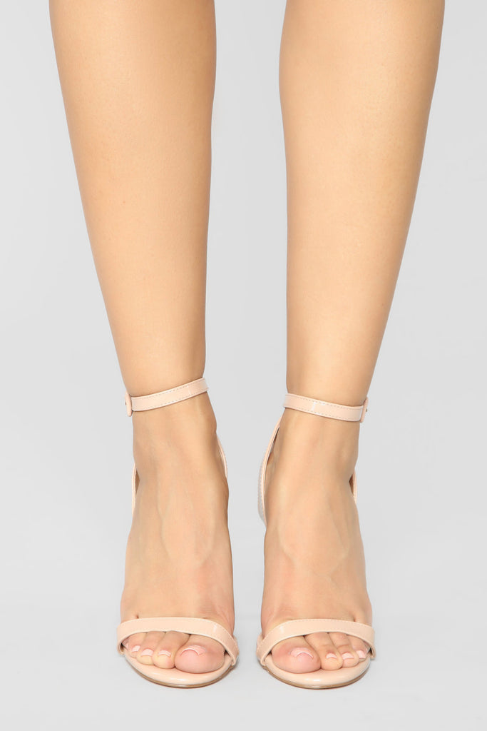 Idols Heeled Sandals - Nude