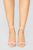 Idols Heeled Sandals - Nude