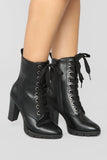 Mixed Feelings Booties - Black