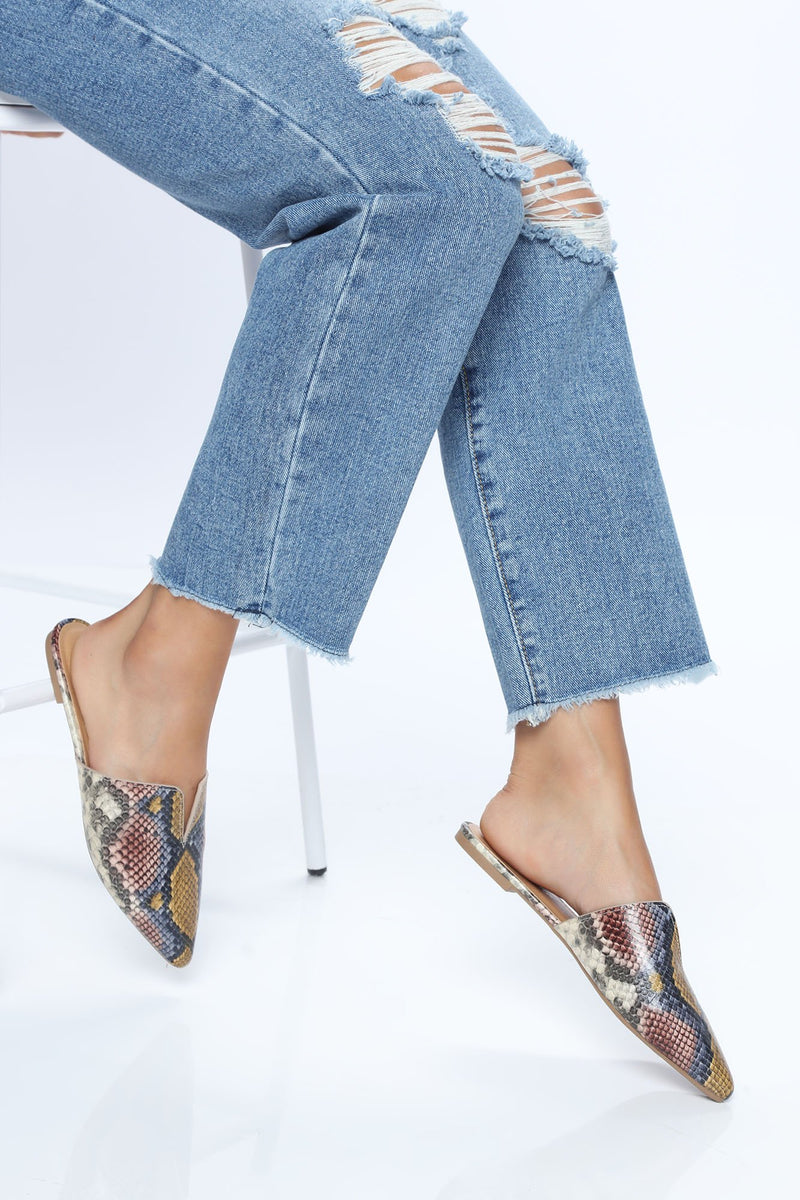 Comfort Is Key Flats - Multi