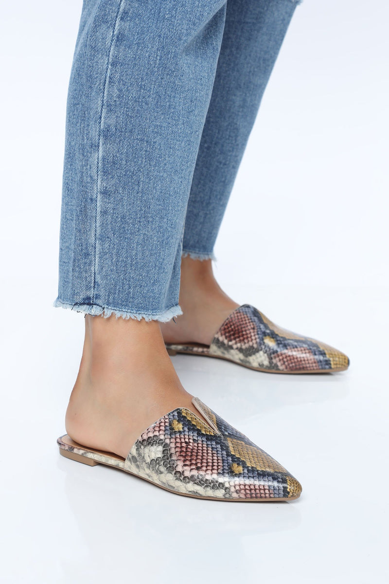 Comfort Is Key Flats - Multi