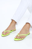 Dream Vacation Flat Sandal - Yellow