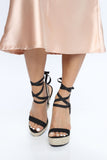 Get On My Level Wedges - Black