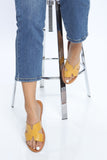 Invincible Flat Sandals - Yellow