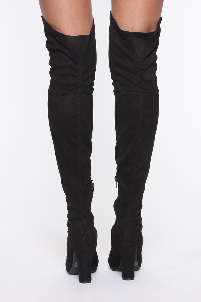 Realest Love Heeled Boot - Black