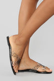 Turn The Other Way Sandals - Black