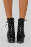 Just Drop It Booties - Black