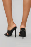 It's You Not Me Heeled Sandal - Black