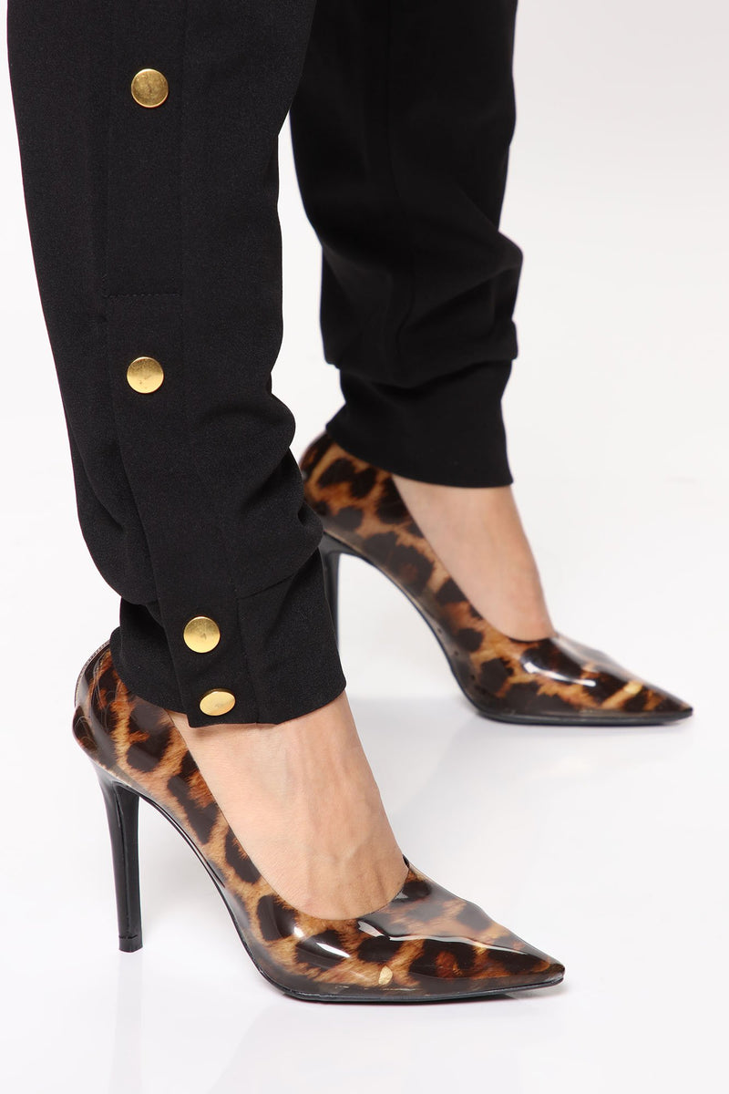 Secure The Bag Pumps - Leopard