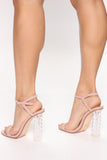 Round And Round We Go Heels - Nude